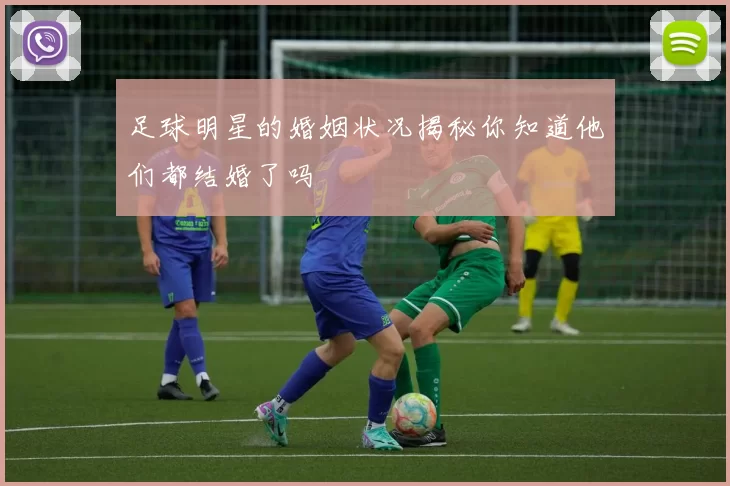 足球明星的婚姻状况揭秘你知道他们都结婚了吗